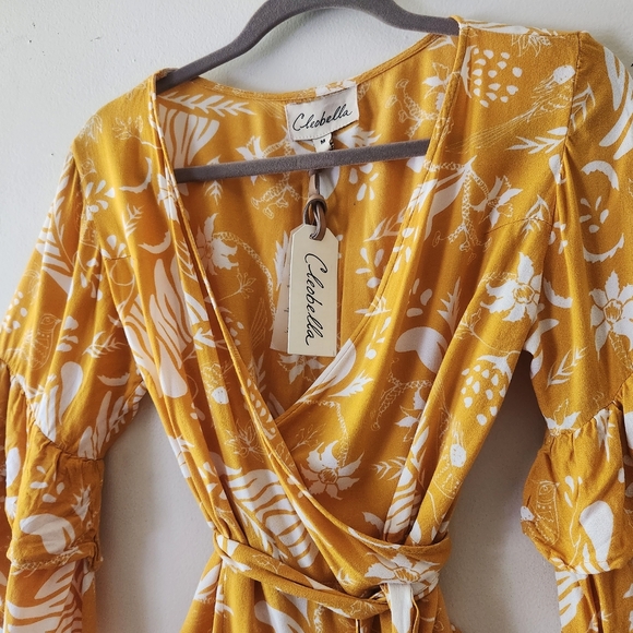 Cleobella Bonita Wrap Dress M - Picture 5 of 7